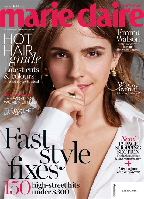 Emma Watson - Marie Claire Magazine Australia May 2017 Issue • CelebMafia