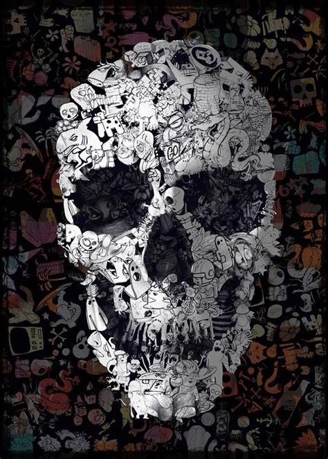 Pin Von Distorted Sanity Auf Skull Love Kunstproduktion Kunstdruck