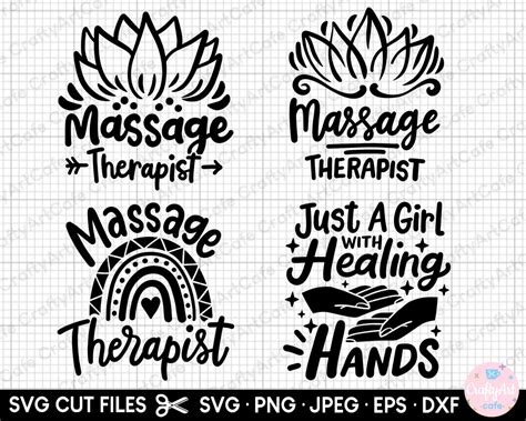 Massage Svg Massage Png Massage Therapist Svg Cut File Cricut Etsy
