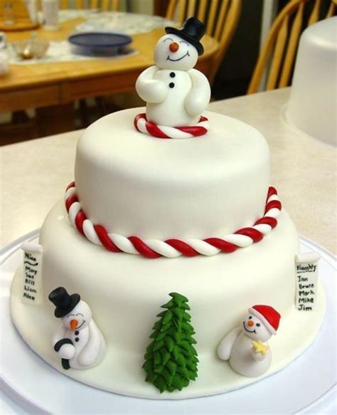 11 Awesome And Easy Christmas Cake Decorating Ideas Awesome 11