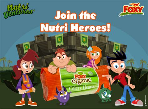 Back To School With Foxy And Nutri Ventures Can You Complete The Nutri