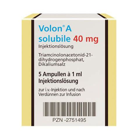 Volon®a Solubile 40 Mg 5x1 Ml Mit Dem E Rezept Kaufen Shop Apotheke