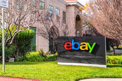 Ebay Corporate Headquarters Sign Editorial Stock Image Image Of