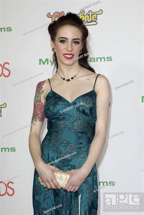 Adult Film Actress Anna Deville Attends The Adult Video News Awards Avn Awards Stock Photo