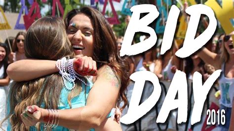 Ucf Kappa Delta Bid Day 2016 Youtube
