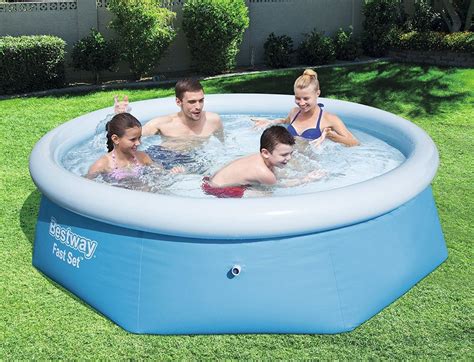 8 Easy Set Inflatable Swimming Paddling Pool 8 Ft Pool Ebay