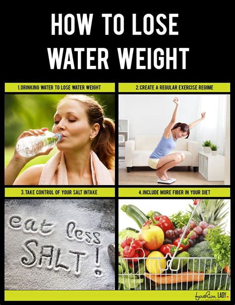 How To Lose Water Weight Lose Water Weight
