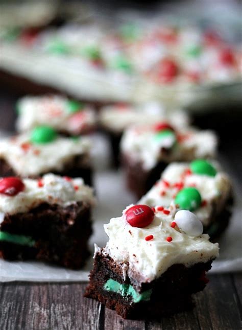 Not your usual christmas tree brownies! Christmas Brownies Ideas : Christmas Tree Brownies Themed Treat Idea Fun For Cookie Decorating ...