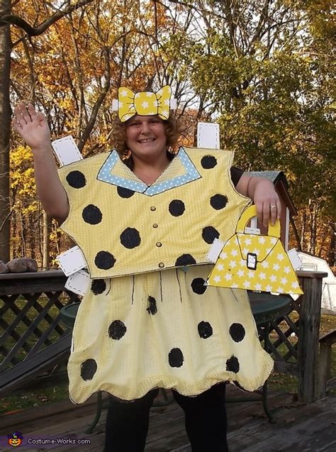 How To Make Paper Doll Halloween Costume Anns Blog