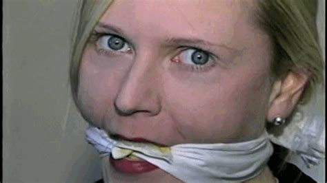 27 Year Old Housewife Gets Handgagged Mouth Stuffed Cleave Gagged And