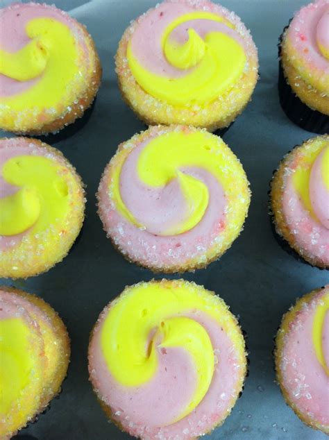 Lola Pearl Bake Shoppe Warmer Weather Requires Pink Lemonade Cupcakes
