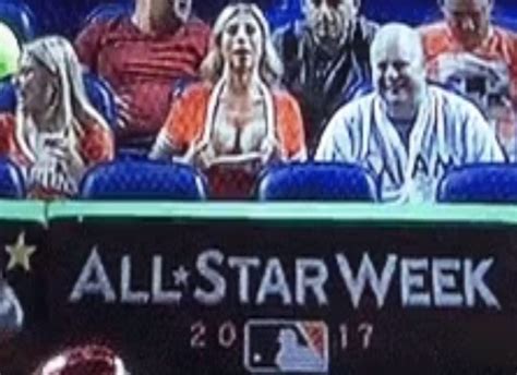 Marlins Fan Flashes Her Breasts At Cardinals Pitcher