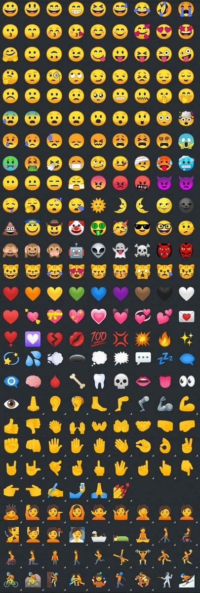 Xda Developers Here Are Android 11s New Emojis That You Can Install