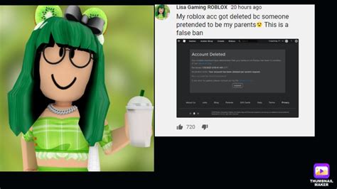 Amazing News Lisa Gaming Roblox Got Banned YouTube
