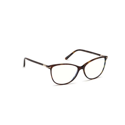 Tom Ford Ft 5616 B 052 Dark Havana Eyeglasses Woman