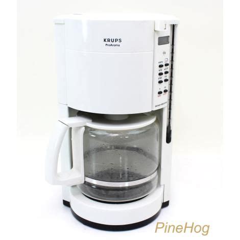 This part is frequently damaged or broken while being washed so now the perfect opportunity to replace yours. For Sale: Krups ProAroma 12 Cup Coffee Maker Pot ...