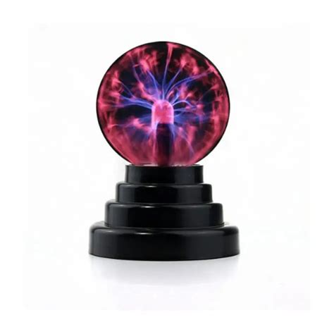 3 Inch Magic Plasma Ball Retro Light Room Decor T Box Lightning