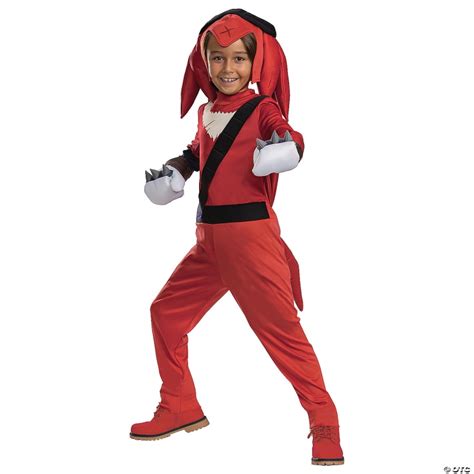 Kids Deluxe Sonic Prime Knuckles Costume Large