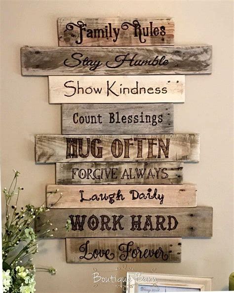 29 Home Decor Quotes On Wood  Home Decor