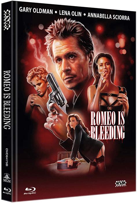 Romeo Is Bleeding Blu Raydvd Uncut Auf 444 Limitiertes Mediabook Cover B Limited