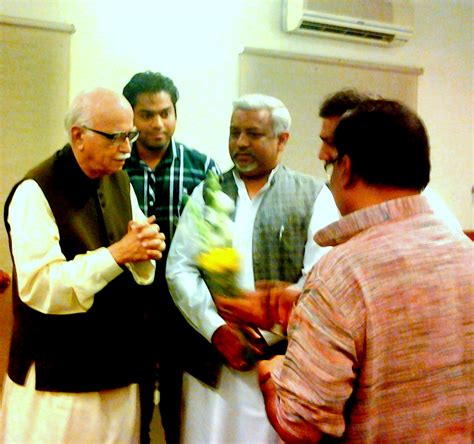 Mr advani is known for his formidable organising skills. Shant Prakash 'Jatav': Shri Lal Krishna Advani Ji and ...