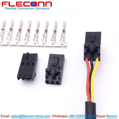 Molex 254mm Pitch 70400 Series Sl 14 56 7032 3 Pin Connector Wire Harness