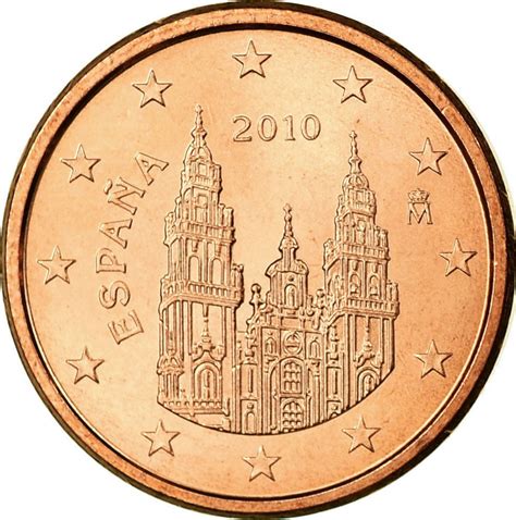 1 Euro Cent Spain 2010 2022 Km 1144 Coinbrothers Catalog