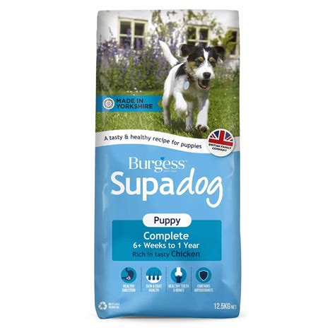 Burgess Supadog 🐶 Puppy Dry Food With Chicken