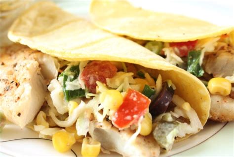 Refrigerate for half an hour before serving. Fish Tacos with Cabbage Slaw Recipe! - DIY Thrill