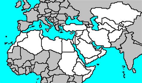 North Africa And Southwest Asia Map Quiz