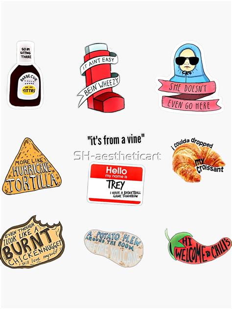 The Ultimate Vine References Pack Sticker For Sale By Sh