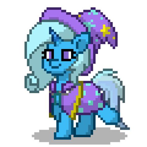 2682203 Safe Trixie Pony Pony Town Animated Gif Pixel Art