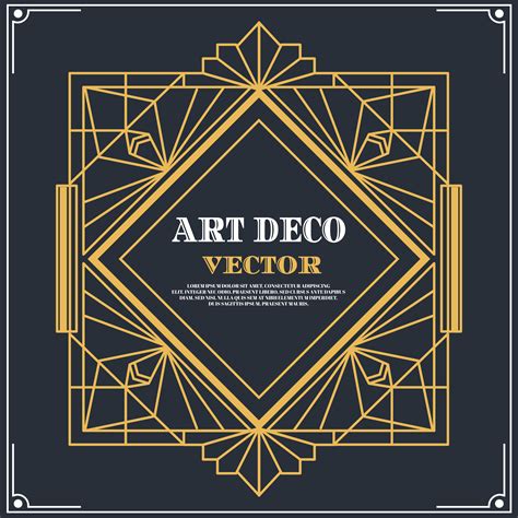 Free Art Deco Templates Portal Tutorials