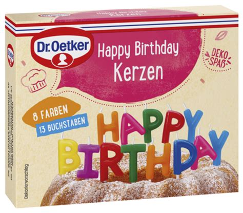 Happy Birthday Kerzen Produkte