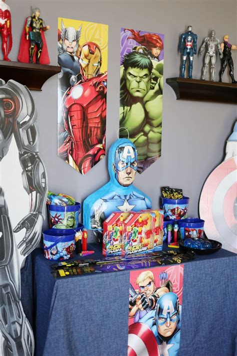 Avengers Birthday Party By Tonya Coleman Marvel Party Avengers