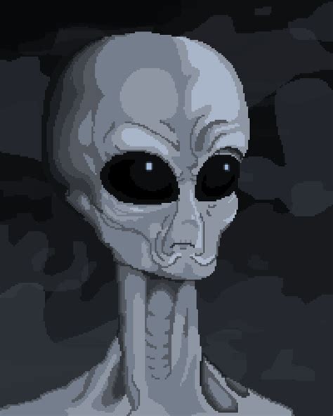 Pixilart Alien By Digtalrabbit