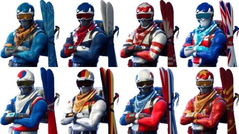 Fortnite Alpine Ace Ski Skins How To Get The New Cosmetics In Battle