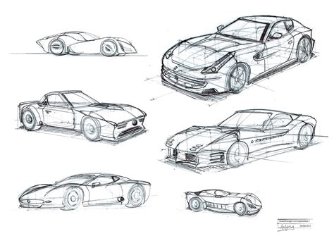 All the best old car drawing 37+ collected on this page. grandpriy: Drawthrough Automotive Sketching