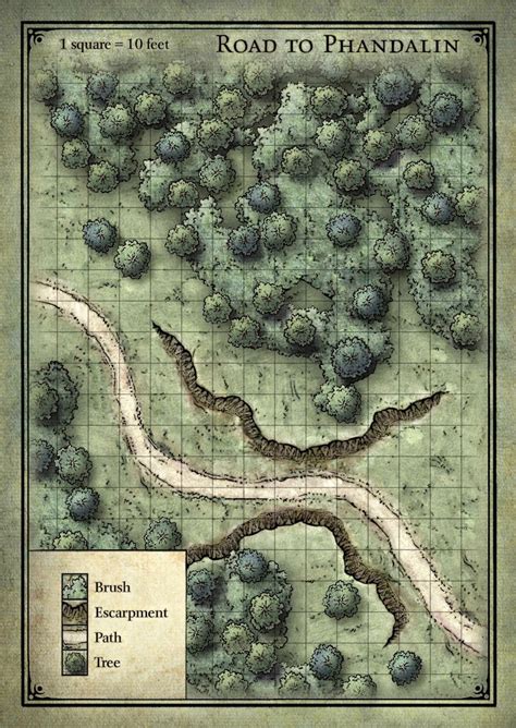 Agatha Lost Mines Of Phandelver - Estrada para Phandalin | mapas | Pinterest | Mapas, Reinos olvidados y