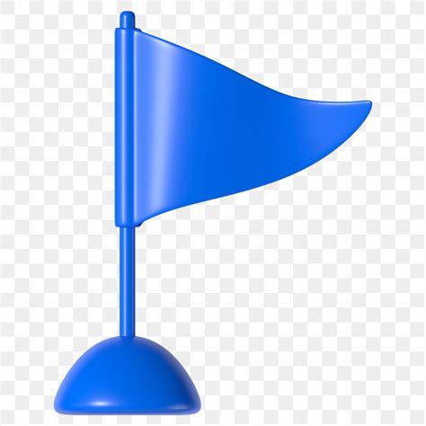 Blue Flag Clipart