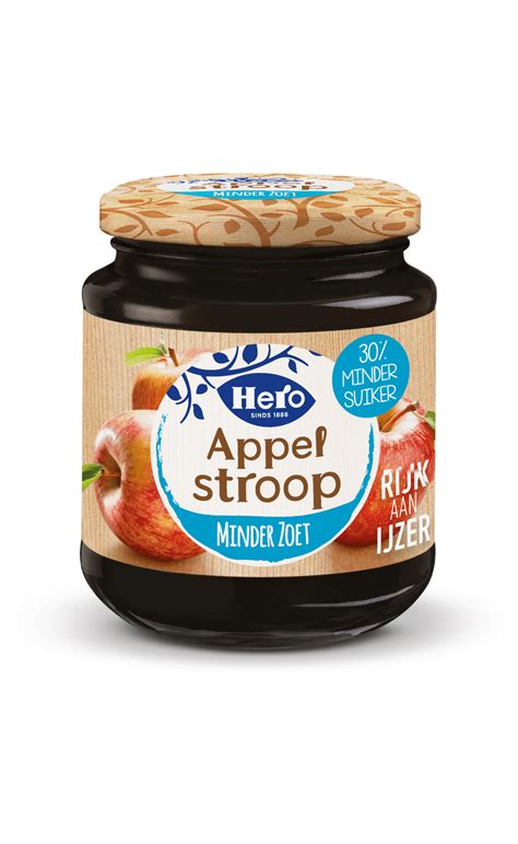 Hero Appelstroop Minder Zoet | Minder suiker | Hero Fruit