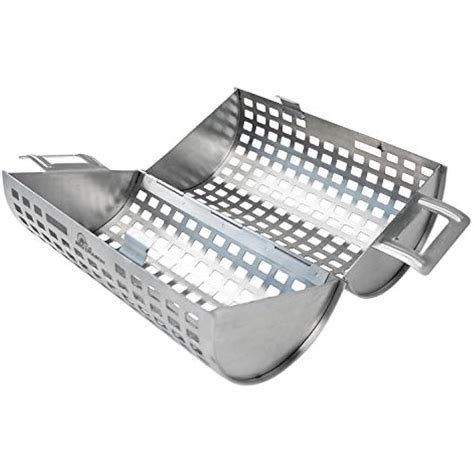 Rolling Grill Basket For Vegetables The Only Grilling That Rolls To