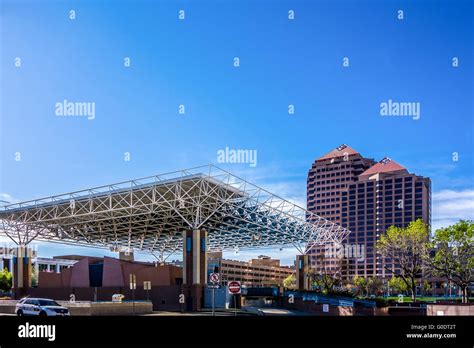 City Center Of Downtown Albuquerque New Mexico Stock Photo Alamy