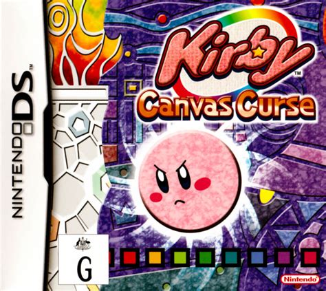 Kirby Canvas Curse 2005 Box Cover Art Mobygames