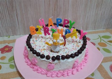 Resep Base Cake Ultah Oleh Selly Kahuluge Cookpad