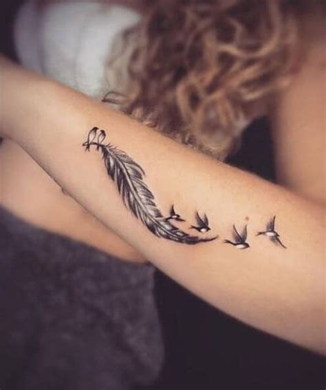 Arm Tattoo Ideas For Men And Women The Body Is A Canvas Girl Arm Tattoos Feather Tattoo