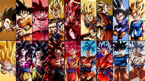 Goku Evolution Extended Db Legends Edit Old By Vegwastaken On