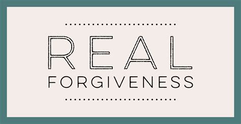 Real Forgiveness Christ Church