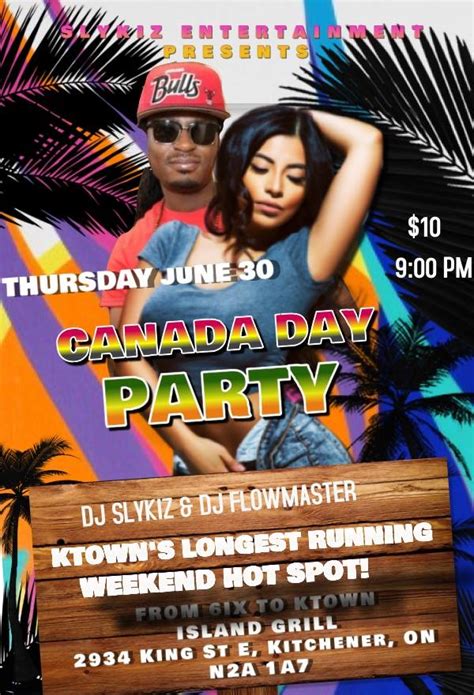 Canada Day Long Weekend Party