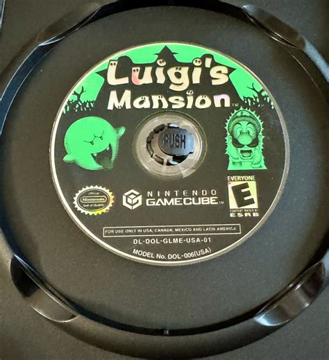 Luigis Mansion Nintendo Gamecube New Cover Art Clean Disc Tested Works Look Ebay
